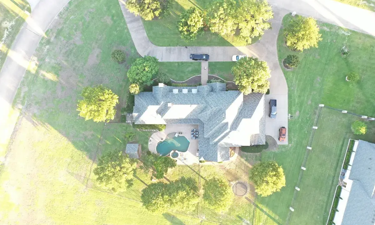 New shingle roof installation on a home in Heber